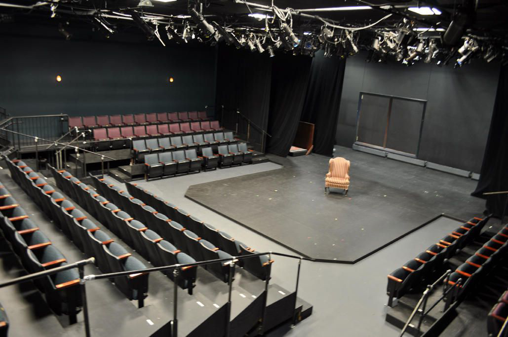 Performance space at Next Act Theatre, the new artistic home of Renaissance Theaterworks at 255 S Water Street Milwaukee Wisconsin 53204